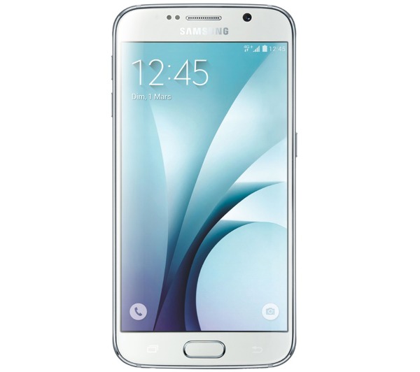 Samsung Galaxy S6 - 32 GB - White Pearl - T-Mobile - GSM - Click Image to Close